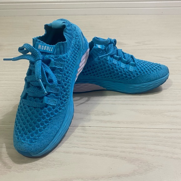NOBULL Shoes Nobull Bright Blue Knit Sneakers Poshmark